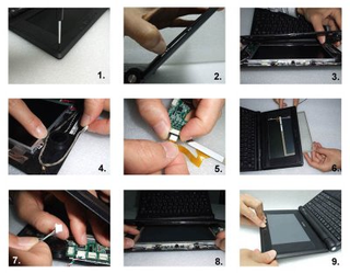 Illustration for article titled Simple Hack Gives Eee PC a Touchscreen for Just $70